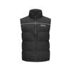 Sports Alliance Series Casual Warm Woven Stand Collar Vest Men Vest Black L424M019-0018