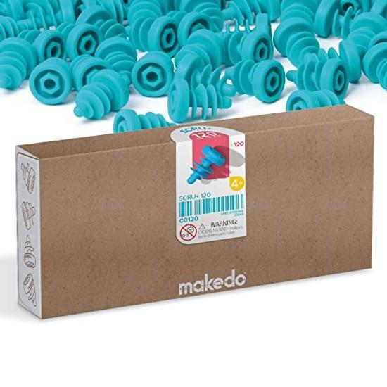 Makedo SCRU+ 120 120-piece set ages 4 up Ideal STEM learning classroom