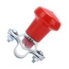 Steering Wheel Spinner 3004?2348 Red Universal Deep Spoke Steering Wheel Assist Grip for Cars