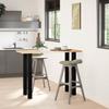 Vidaxl Nogi Do Stolika Kawowego, 4 Szt., Czarne, 90-92 Cm, Stal