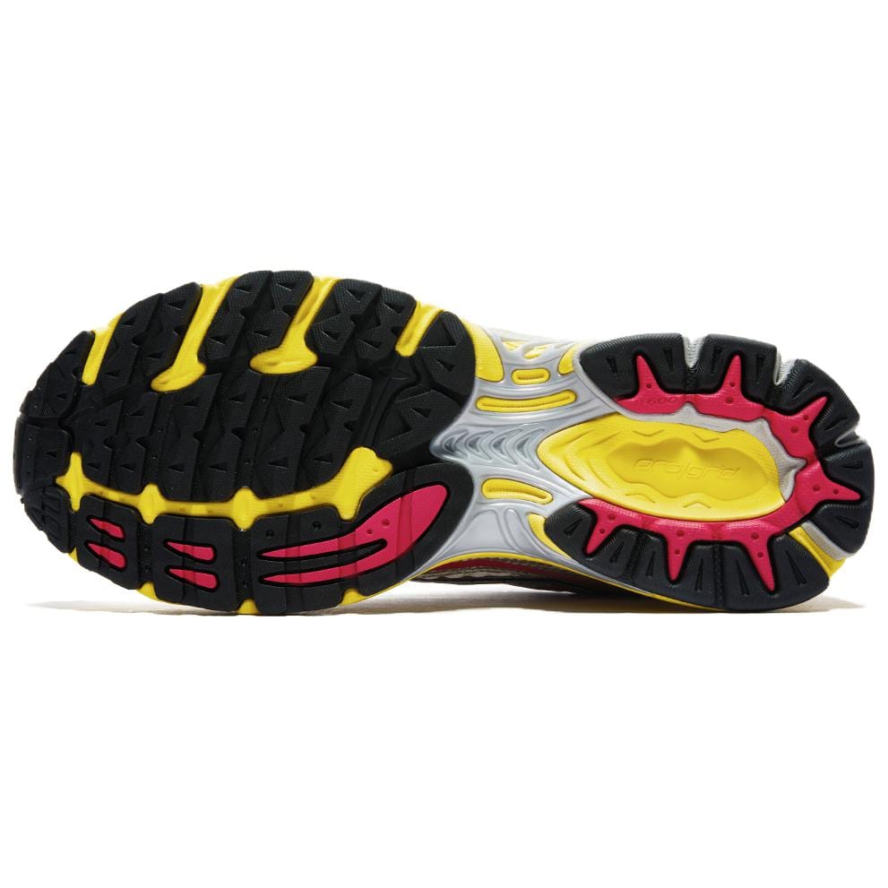 SAUCONY ProGrid Ride 1 Laufschuhe Unisex Weiß Gelb S101807-1010