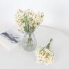 Ins Style Chamomile Daisy Silk Flowers, Artificial Bouquet with Vase for Living Room Table Decor,Home Decor Centerpiece Gift