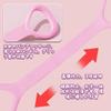 MILANQW Shoulder Blade Stretch Rubber Band Muscle Training Pink Back