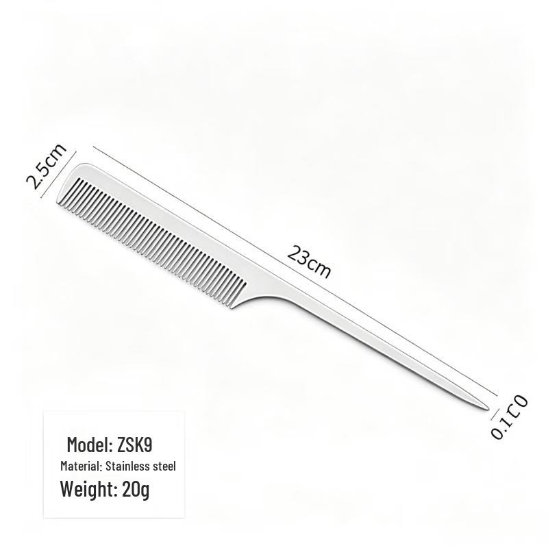 ETUB Stainless Steel Hair Cutting Comb
