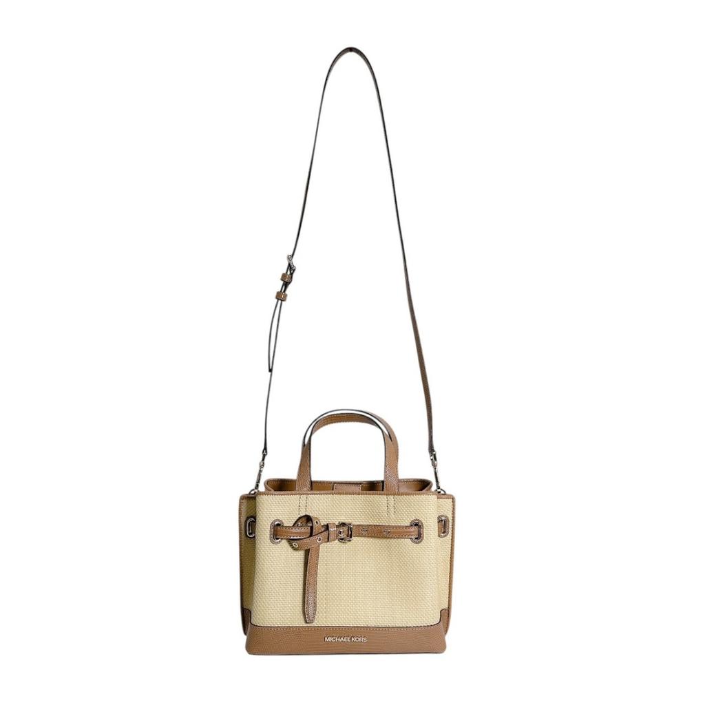 Michael Kors Satchel Shoulder Bag Handbag Brown Women 35T2GU5S1W1214 Used
