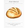 Kitchen Food Bread Croissant French Bakery Recipes Art Poster Canvas Painting Wall Prints Picture for Living Room Home Decor