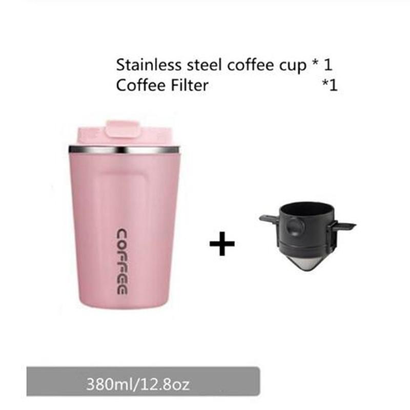 Reusable Coffee Filter Portable Coffee Travel Mug Hand-made Coffee Dripper Tea Cup Set Coffee Pot Coffeeware Camping Product