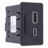 Konzol USB csatlakozó Aux bemenet Adapter 13525431 Plug and Play Strapabíró CT6 XT4 XT6 XTS-hez
