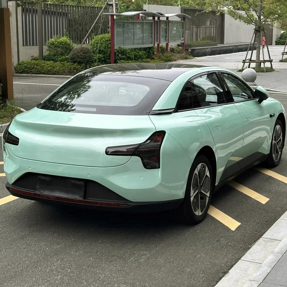 Car Sticker Wrap Film Macaron Moonlight Jade Auto Color Change Vinyl Film PVC Decals PET Bubble Free Wrapping Car Accessories