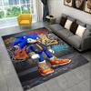Fashion S-Sonic Cartoon Game Carpet Rug for Playroom Bedroom Living Room Sofa Home Decor,kids Play Area Rug Non-slip Floor Mat
