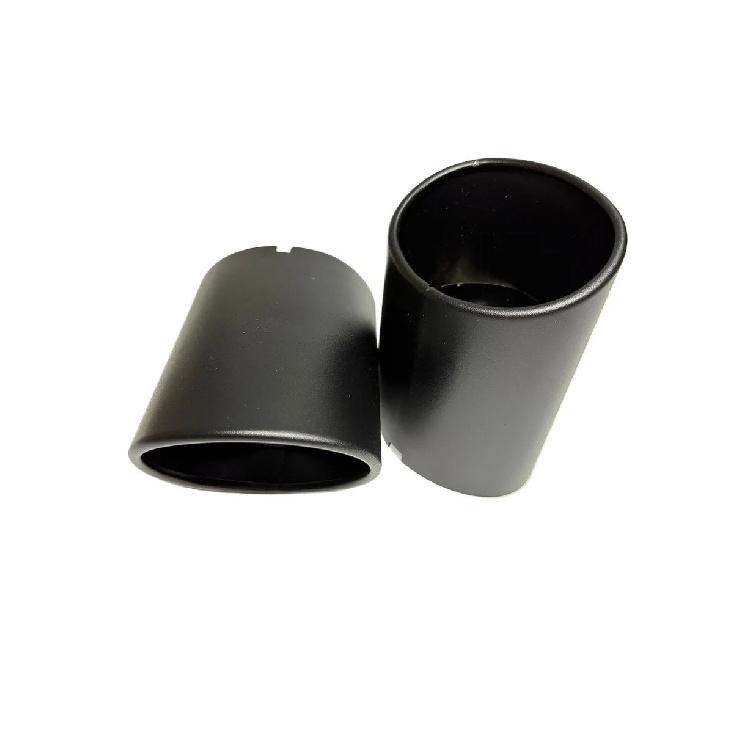 1Pcs Muffler Tip For Toyota RAV4 XA50 2019-2023 Matte Black Exhaust Tip Stainless Steel Muffler Tail Pipe Nozzle Car Accessories
