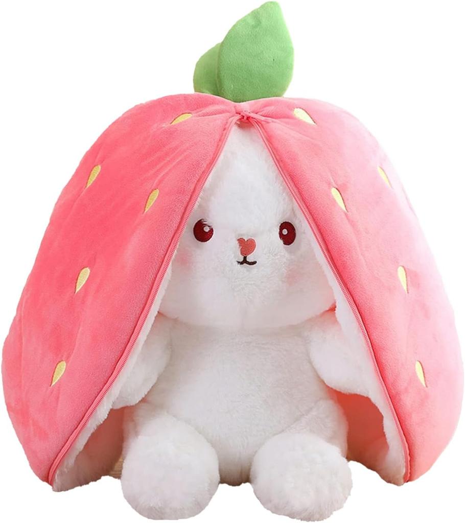 Rabbit Plush Toy Hide and Seek Yellow, Plush Rabbit Carrots, Stuffed Toy Plush Rabbit Hide and Seek Game, Cuddly Toy Easter Bunny Doll Gift
