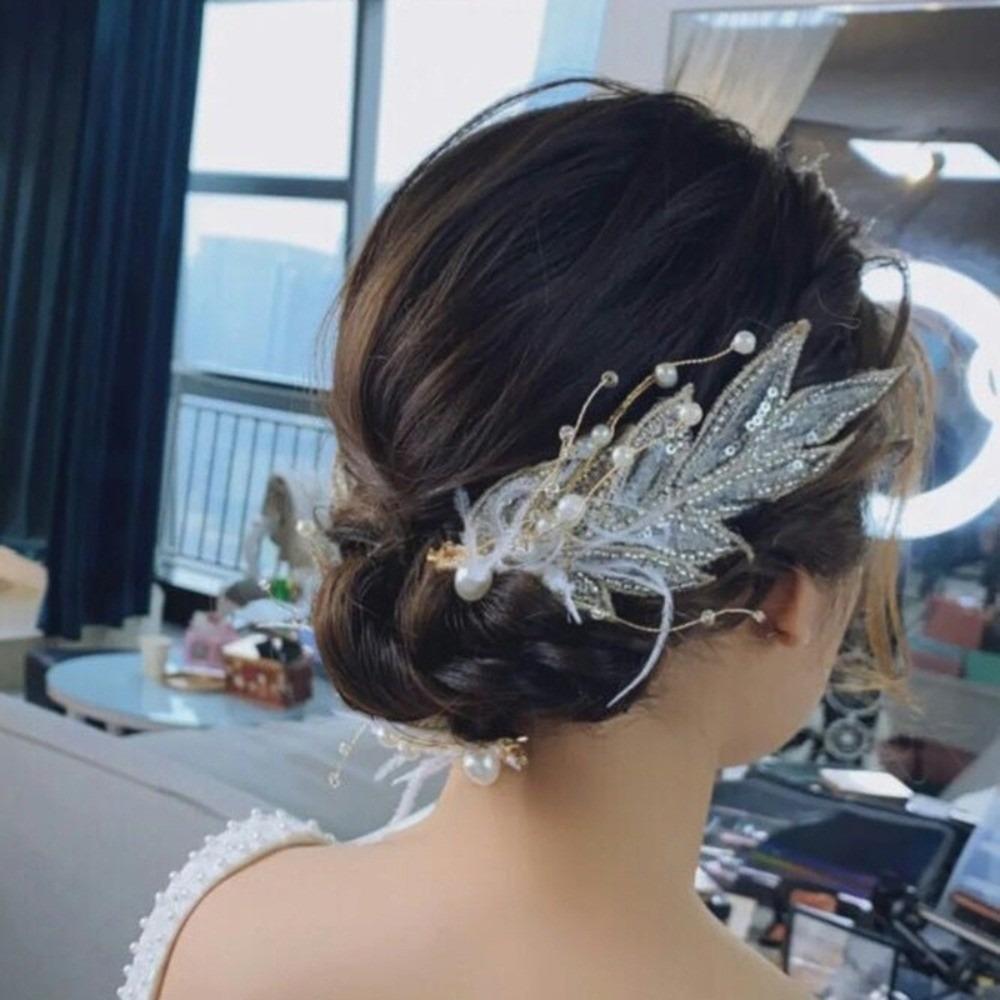 Shiny Crystal Hairband Wedding Hair Accessories Bridal Headdress Bridal Hair Clip Prom Party