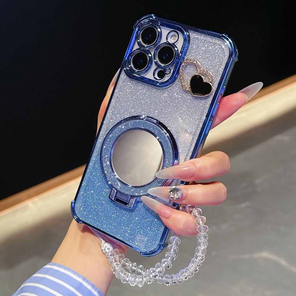 Luxury Magnetic Plating Clear Case For XiaoMi RedMi Note 14 Pro Plus 14S 13 12 11 10 9 9S 4G 5G Shockproof Silicone Cover