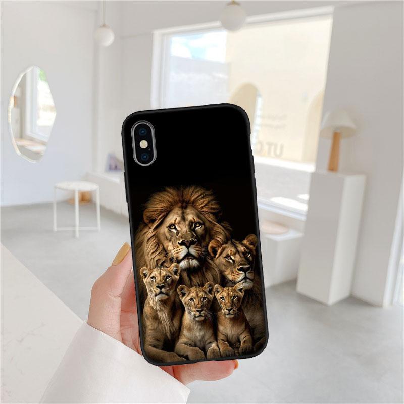 Wolf Tiger Lion Phone Case for Motorola Moto Edge + G54 E14 G04S G45 G54 G64 S30 S50 X30 X40 X50 Ultra Pro Power