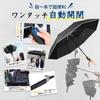 Large Folding One Automatic Heat Insulating Wind Rainy Season UV Fully Super Water Typhoon Heavy UV Folding Storage Pouch Included [Extra Size/8 Ribs]