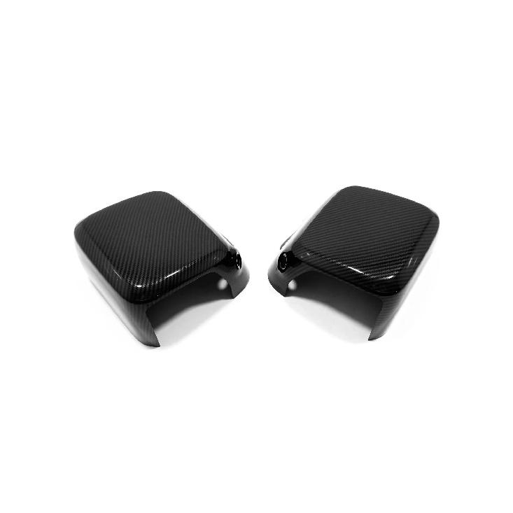 For GWM Great Wall Tank 300 ABS Carbon Fiber Rearview Mirror Cover Eyebrow Frame Trims Sticker Car Accessories