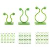 M-Modern-120 Stück Grüne Unsichtbare Wandranken-Befestigungsklammer, Pflanzenkletter-Befestigungsvorrichtung Selbstklebender Befestigungshaken Rankenbefestigungsvorrichtung