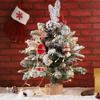 1Pc Christmas Santa/Snowman/Elk Hot Air Balloon Ornament Xmas Hanging Decor