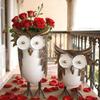 Lightweight Iron Owl Planter Flower Pot Easy to Move for Indoor or Outdoor Garden Decoration Multipurpose Planting Option