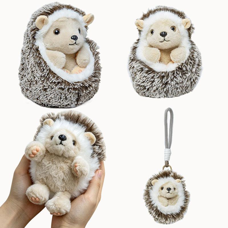 102025Cm Kawaii Hedgehog Plush Toys Simulation Hedgehog Dolls Plush Pendant Toy Kids Birthday Christmas Gift