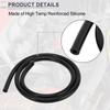 RATCHROLL 1pc Universal Silicone Vacuum Tube Hose High Temperature 3.3FT 1/4" 6mm ID 3.0mm