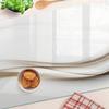 Glass Kitchen Cutting Board with Abstract Waves Graphic 80X52 Cm