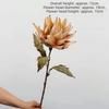 Floral Display Artificial Emperor Protea Flowers Large Faux Thistle Flowers  Wedding Decoration