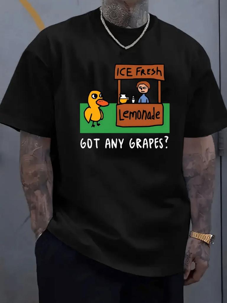 Nouveau T-shirt d'été pour homme 100% coton à manches courtes avec des motifs tendance et des designs exquis Vêtement décontracté pour la maison