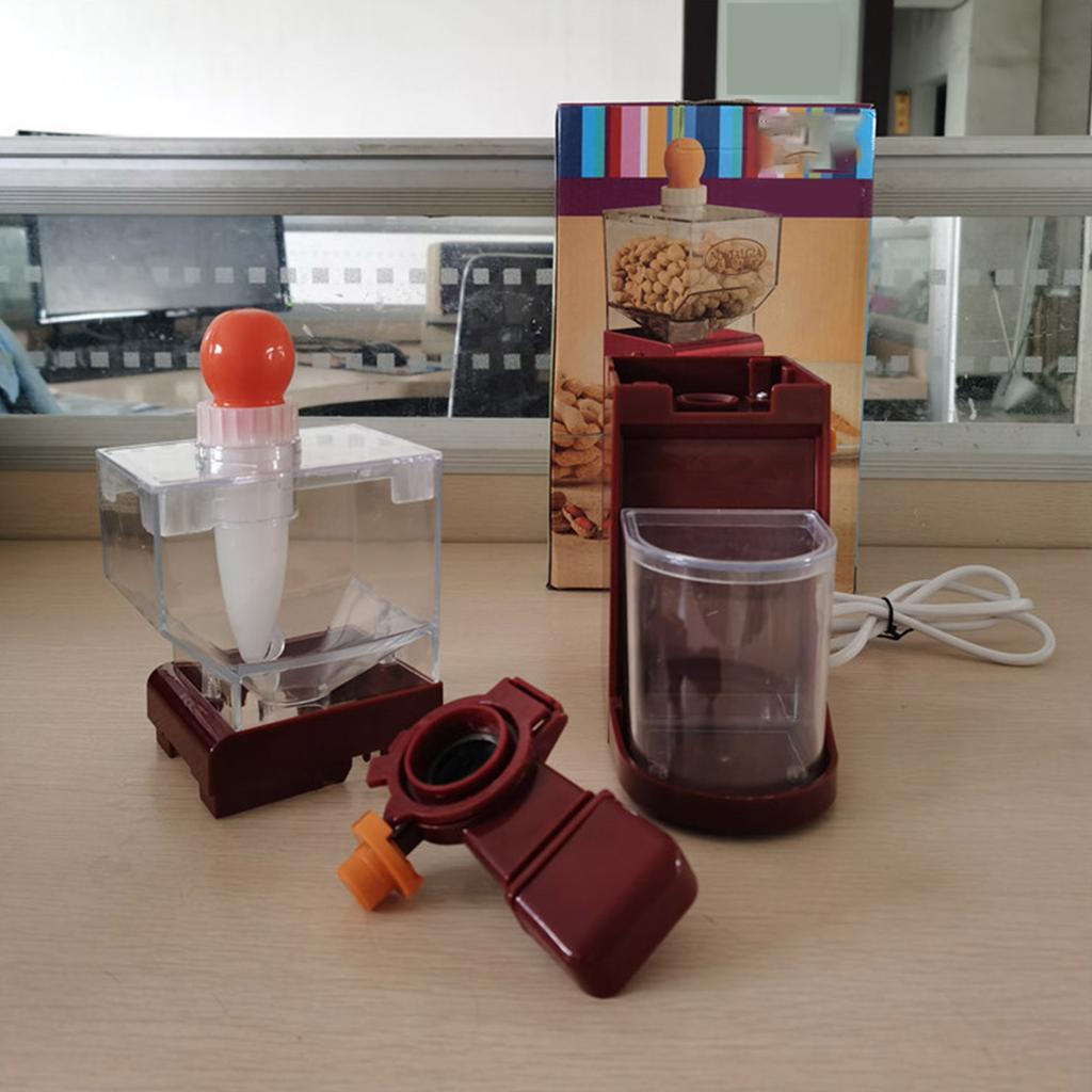 Peanut Butter Maker Machine Electric Large Volume Peanut Butter Machine Nut Grinder for Coffee Almonds Hazelnuts Cereal