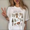 Women TShirt Retro Witch Style TShirt Y2K Aesthetic Casual Loose Fit Top Sun Moon Stars Harajuku Graphic Print Daily Streetwear