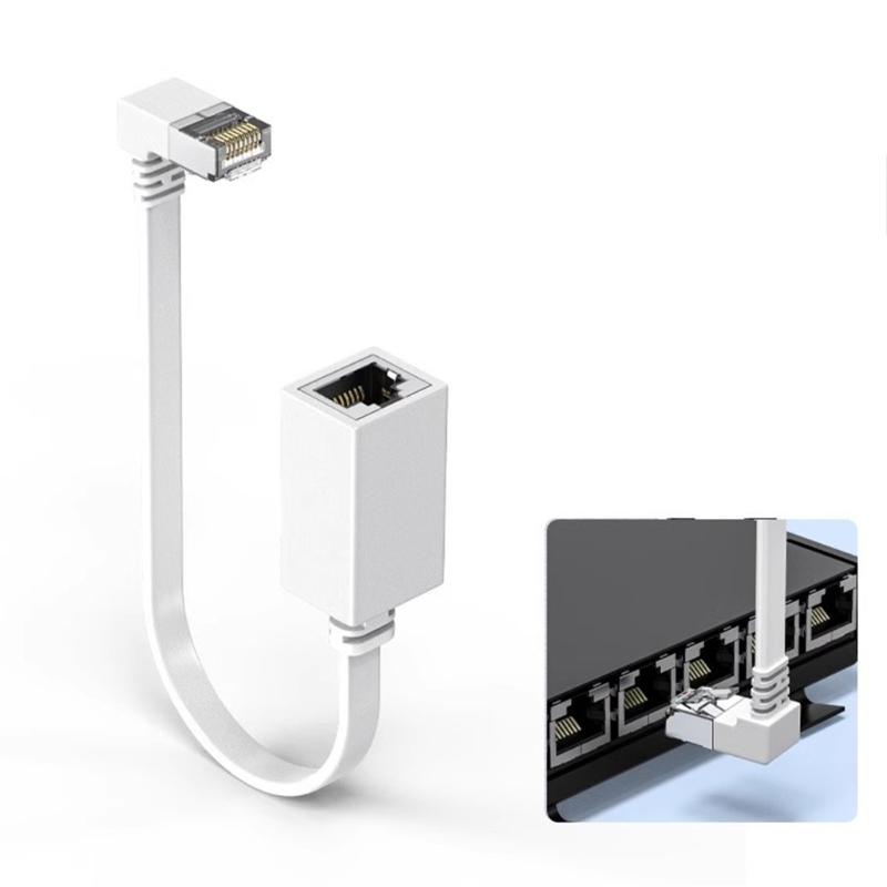 כבל מאריך רשת Ethernet Cat7 מחבר זכר לנקבה כבל מאריך RJ45 כבל LAN 10G Gigabit למחשב