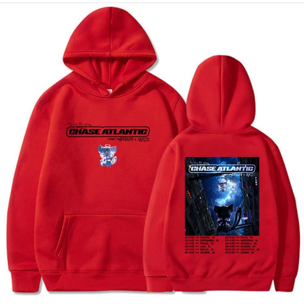 2025 Men's and Women's Rock Band Hooded Sweatshirt Casual and Comfortable Polar Winter Long Sleeved Hooded Sweater