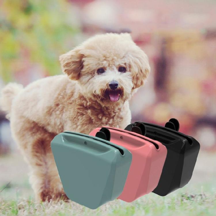 Silicone Dog Treat Pouch Training Bag Magnetic Seal Waist Clip Safe Material