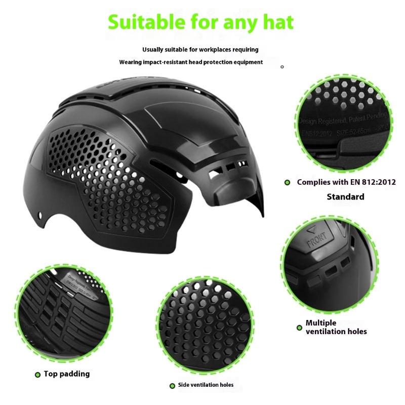 Bump Caps Insert Breathable Safety Bump Hat Insert Baseball Hard Hat Inserts For Men And Women Baseball Caps