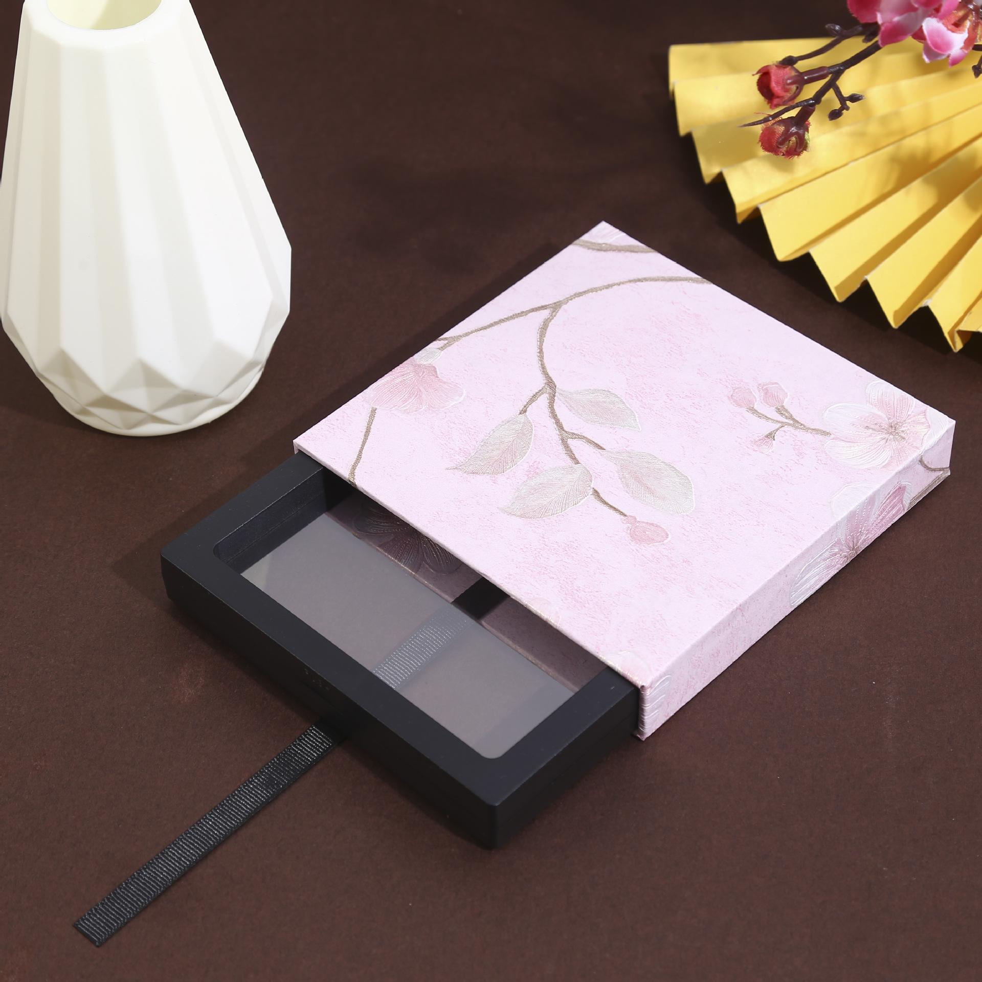 Multicolor Jewelry Display & Storage Hairpin Box with Pull-Out Gift Packaging