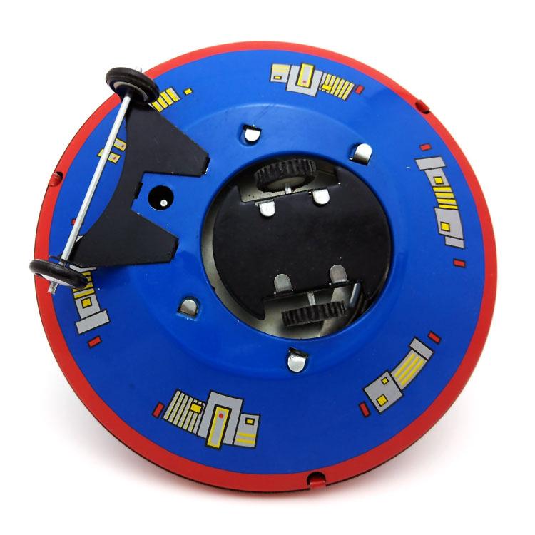 MS635 Space Saucer 7080 Nostalgic Theme Coffee Shop Ornament Creative Gift Tin Toy
