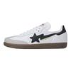 adidas נעלי סניקרס Bape X Adidas Samba 'White Black Gum' JR9245