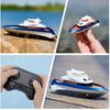 Wireless Remote Controlled Remote Control Boat With Lights RC Mini Boat RC Boat Toy  Gift