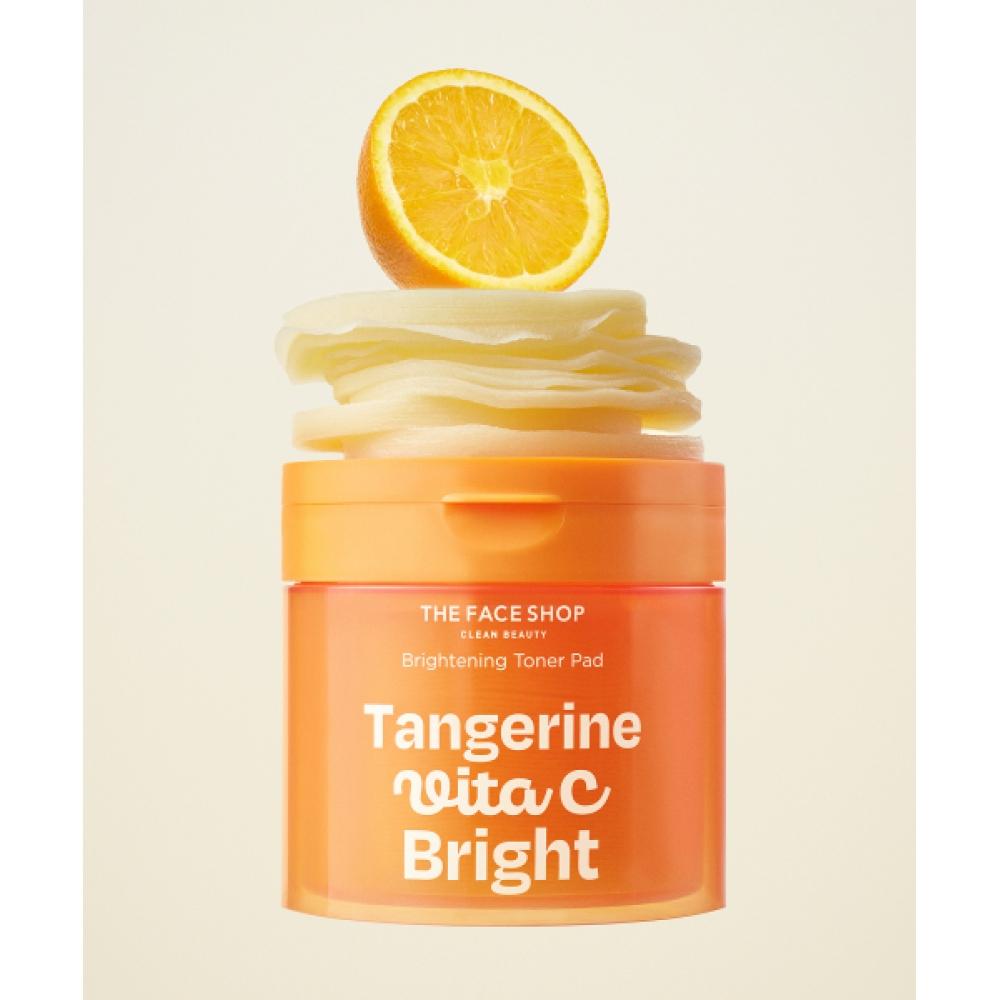 The Face Shop Tangerine Vitacie Brightening Toner Pad 180ml