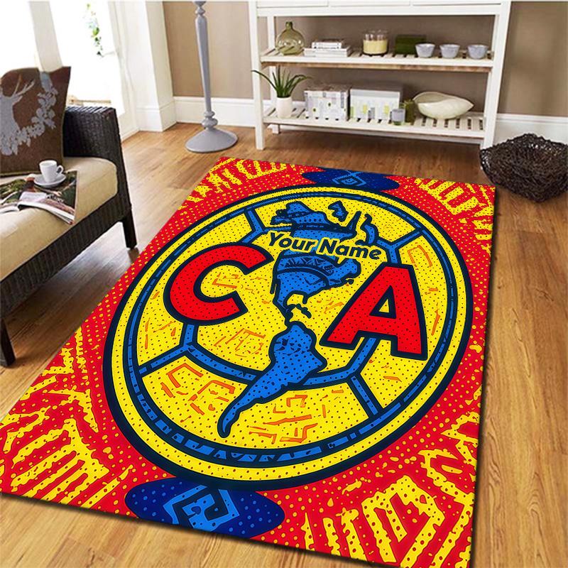 Club America Custom Name Carpet Rug For Living Room Bedroom Home Sofa Decoration Kids Play Nonslip Floor Mat