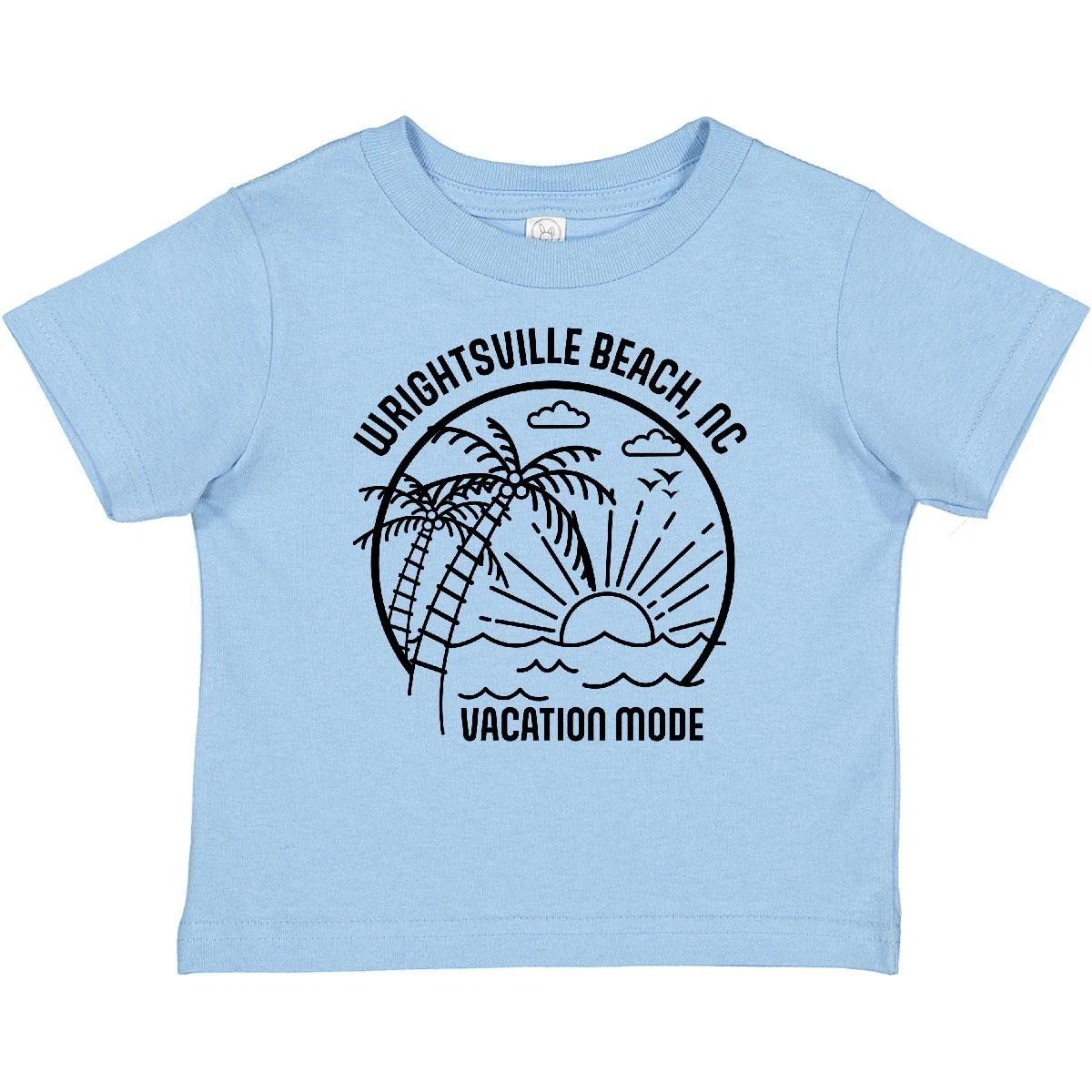 Inktastic Summer Vacation Mode Wrightsville North Carolina Baby T-Shirt Sunshine 100