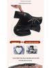 Women's Mid-Calf Winter Fleece-Lined Soft Leather Non-Slip Boots