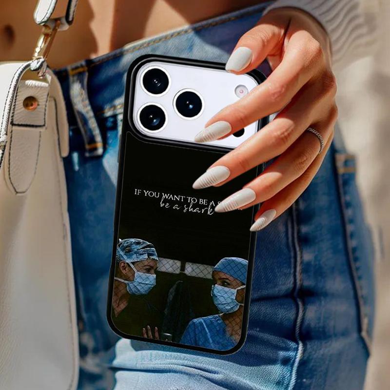 Greys Anatomy TV Quotes Soft Phone Case For iPhone 17 Air 14 15 13 12 Max Cover For Apple 14 15 16 16e 11 Pro Max Plus