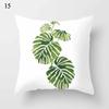 45x45cm Fresh Mint Green Geometric Animal Love Pillowcase Comfortable Sofa Car Seat Cushion Cover Room Aesthetic Home Decor