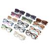 New gradual change of color cat eye sunglasses advanced sense plain face thin retro large frame glasses frame fashion glasses