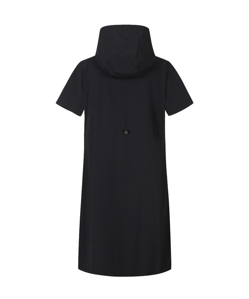 DISCOVERY EXPEDITION Women'S Freshvent Hooded Woven Dress (Black)