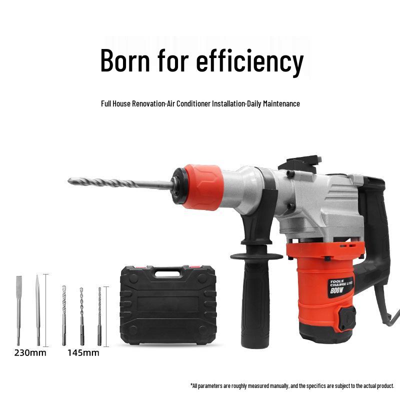 Multifunctional 3-in-1 Electric Drill: Lightweight Hammer & Impact Dual-Use