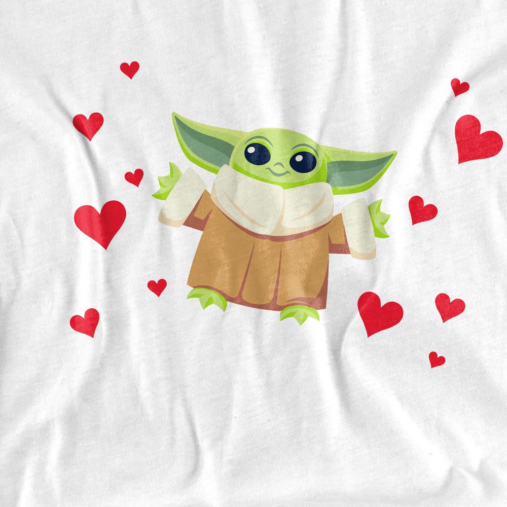 STAR WARS Unisexové tričko pro dospělé s motivem You Make My Heart Grogu