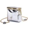 Compact Crossbody Bag Multi Functional Organizers Adjustable Chain Strap Classical Blue Waterproof Design